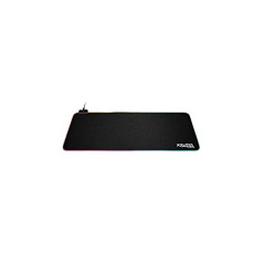 Alpha Omega Players Tapis de Souris XXL RGB Noir