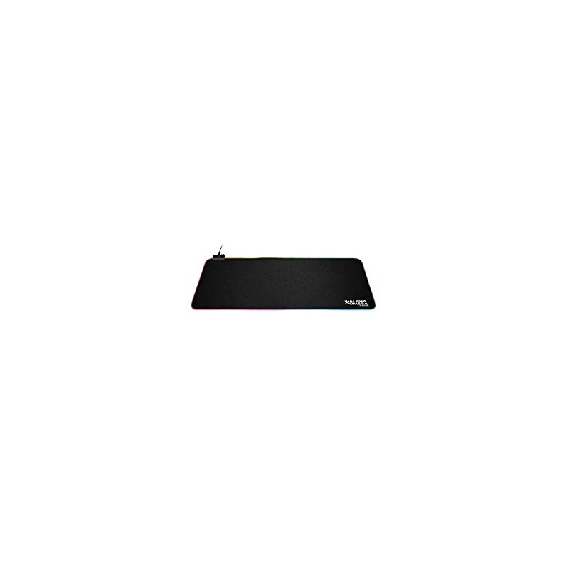 Alpha Omega Players Tapis de Souris XXL RGB Noir