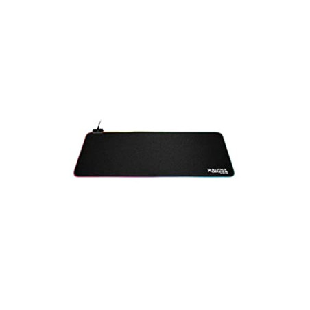 Alpha Omega Players Tapis de Souris XXL RGB Noir