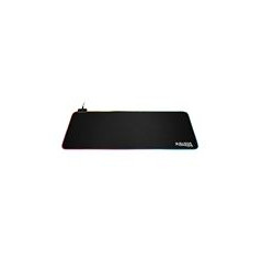 Alpha Omega Players Tapis de Souris XXL RGB Noir