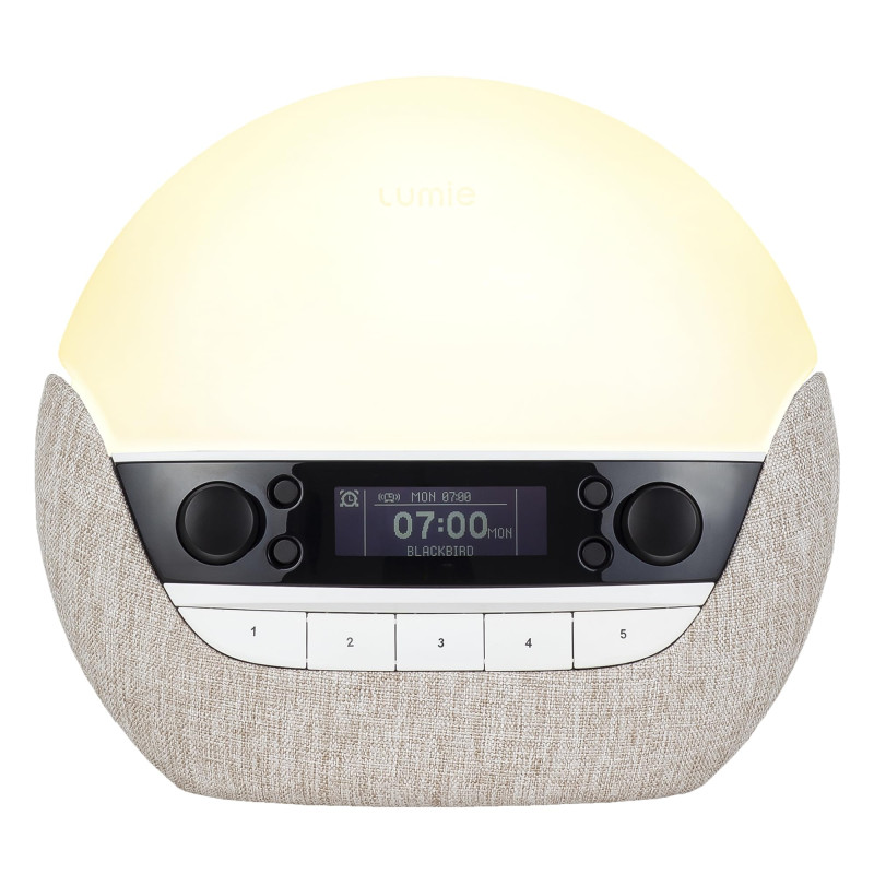 Lumie Bodyclock Luxe - 700FM Réveil Lumie avec FM Radio Enceinte Bluetooth Lumière Bleu Faible pour Sommeil Lumie Bodyclock Luxe - 700FM Réveil Lumie avec FM Radio Enceinte Bluetooth Lumière Bleu Faible pour Sommeil