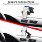 T'nB Support Téléphone Voiture Ventouse, Support Multi-Surfaces, Fermeture Automatique, Finition Premium avec Design Carbone, Su T'nB Support Téléphone Voiture Ventouse, Support Multi-Surfaces, Fermeture Automatique, Finition Premium avec Design Carbone, Su