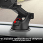 T'nB Support Téléphone Voiture Ventouse, Support Multi-Surfaces, Fermeture Automatique, Finition Premium avec Design Carbone, Su T'nB Support Téléphone Voiture Ventouse, Support Multi-Surfaces, Fermeture Automatique, Finition Premium avec Design Carbone, Su
