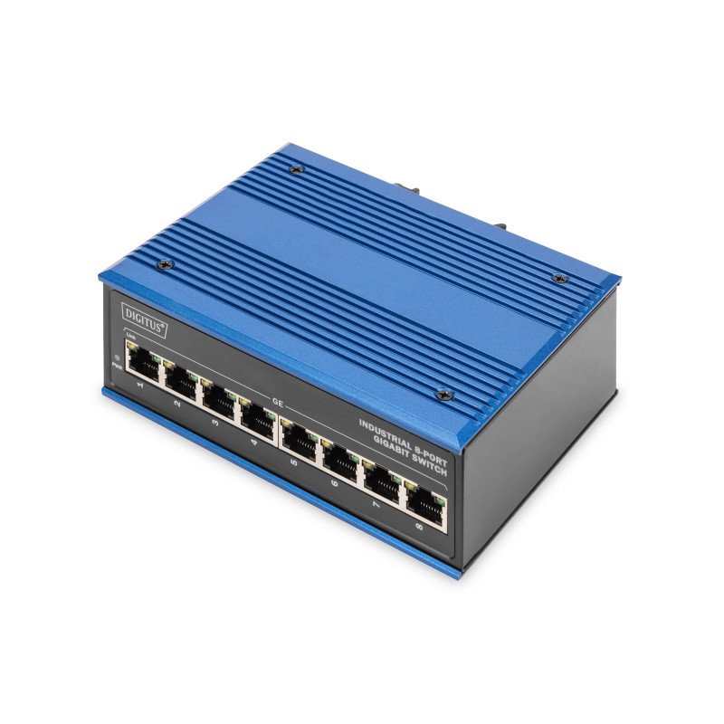 ASSMANN Electronic DN-651119 commutateur réseau Gigabit Ethernet (10/100/1000) Noir, Bleu ASSMANN Electronic DN-651119 commutateur réseau Gigabit Ethernet (10/100/1000) Noir, Bleu