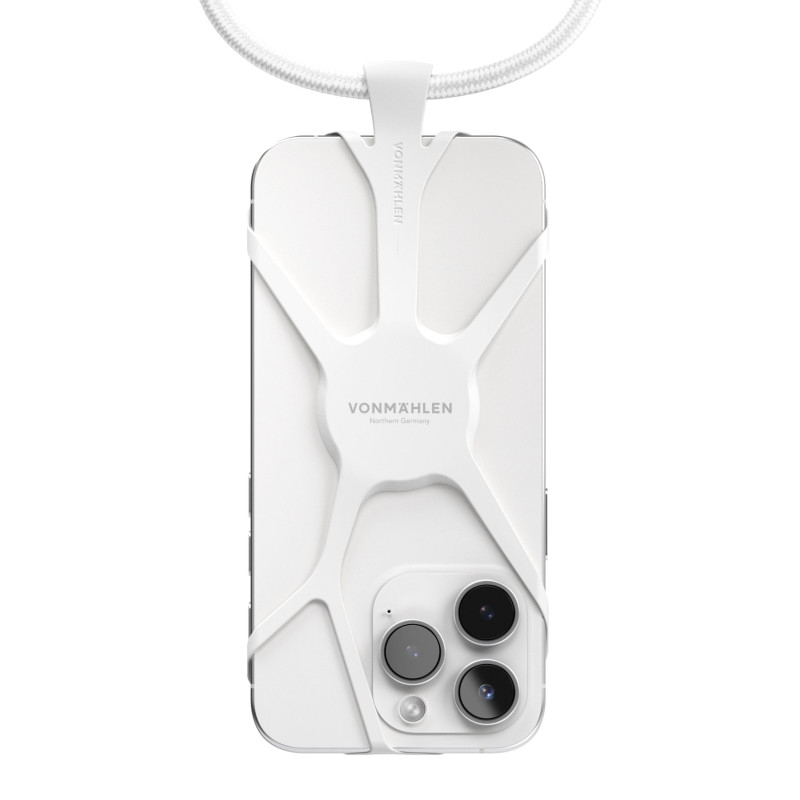 VONMÄHLEN Infinity - Lanière Universelle pour Smartphone, réglable et Confortable, accès Facile aux Boutons et à la caméra - Bla VONMÄHLEN Infinity - Lanière Universelle pour Smartphone, réglable et Confortable, accès Facile aux Boutons et à la caméra - Bla