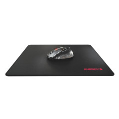 CHERRY MP 1000, Tapis DE Souris Premium XL en Tissu, (350 x 300 x 5 mm), Surface Lisse pour la Précision, Bords Cousus, Antidéra