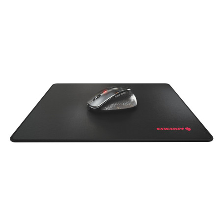 CHERRY MP 1000, Tapis DE Souris Premium XL en Tissu, (350 x 300 x 5 mm), Surface Lisse pour la Précision, Bords Cousus, Antidéra