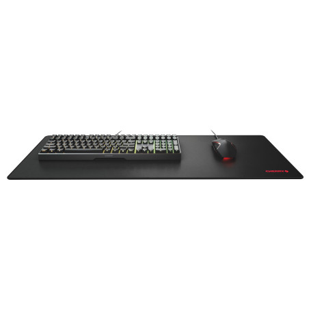 CHERRY MP 2000, Tapis DE Souris Premium XXL en Tissu (800 x 350 x 5 mm), Surface Lisse pour la Précision, Bords Cousus, Antidéra