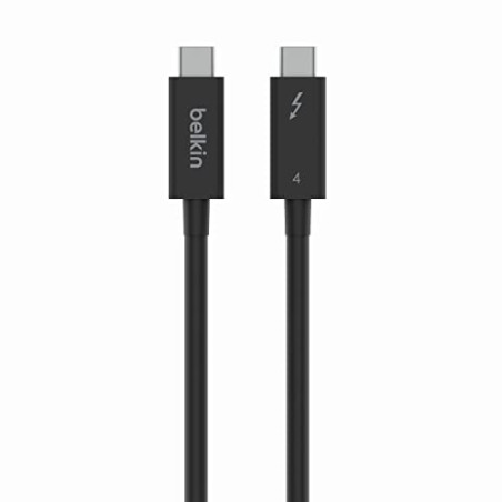 Câble actif Thunderbolt 4 (2 m), connexion USB de type C avec alimentation PD 100 W, conforme à l'