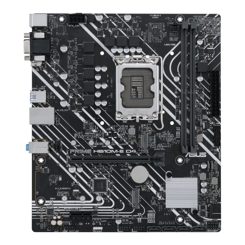 ASUS 1700 Prime H610M-A DDR4 CSM Noir