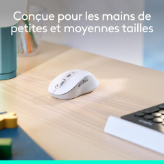 Logitech Signature M650 L Left Souris sans Fil, pour Mains Larges, Clics Silencieux, Boutons de Côtés Programmables, Bluetooth, 
