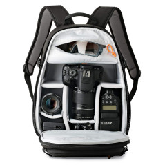 Lowepro Tahoe 150, Sac à dos pour appareil photo avec intérieur personnalisable, convient aux appareils DSLR avec objectif, obje