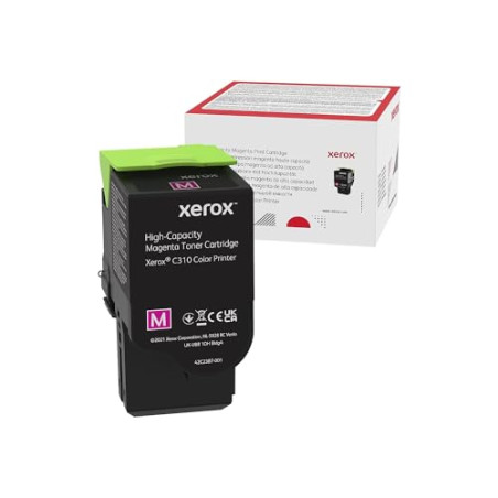 Xerox Originales C310 / C315 Magenta Haute Capacité Cartouche de Toner (5,500 Pages) - 006R04366