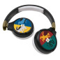 Lexibook - Warner Harry Potter - Casque Audio 2-en-1 Bluetooth et Filaire, Stéréo, sans Fil, Filaire, Son limité, Pliable, Ajust