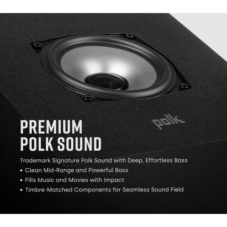 Polk Module de Hauteur Audio MXT90, Haut-parleurs d'extension pour MXT20, MXT60 et MXT70, certifié Dolby Atmos, Compatible avec