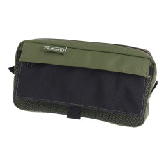 Herlitz 50039012 Faulenzer avec 2 Außentaschen, Vert Olive/Noir, Olive/Noir