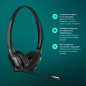 EPOS Impact D 30 Phone - Casque DECT Haute Performance pour Téléphones Fixes et Softphones, avec EPOS Voice™ et Microphone Antib EPOS Impact D 30 Phone - Casque DECT Haute Performance pour Téléphones Fixes et Softphones, avec EPOS Voice™ et Microphone Antib