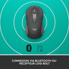 Logitech Signature M650 for Business, Souris sans Fil pour les Mains de Petite Taille à Taille Moyenne, Logi Bolt, Bluetooth, Sm