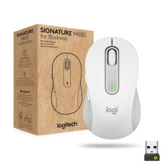 Logitech Signature M650 for Business, Souris sans fil pour les Mains de Petite Taille à Taille Moyenne, Logi Bolt, Bluetooth, Sm