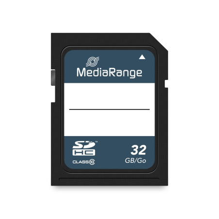 MediaRange SDHC Carte mémoire 32GB MR964 Clase 10