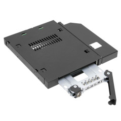 ICY DOCK Caddy pour Disque Dur avec Rack Mobile pour SSD / HDD 2,5" Hot-Swap SATA pour Baie Lecteur Optique Slim CD/DVD-ROM 12.7