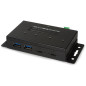 LogiLink Hub USB-C 3.1 4 Ports Combo Gen 2 Sortie Industrielle.