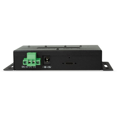 LogiLink Hub USB-C 3.1 4 Ports Combo Gen 2 Sortie Industrielle.