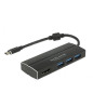DeLOCK 63931 hub & concentrateur USB 3.0 (3.1 Gen 1) Type-C 5000 Mbit/s Noir - Hubs & concentrateurs (USB 3.0 (3.1 Gen 1) Type-C DeLOCK 63931 hub & concentrateur USB 3.0 (3.1 Gen 1) Type-C 5000 Mbit/s Noir - Hubs & concentrateurs (USB 3.0 (3.1 Gen 1) Type-C
