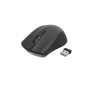 Gembird Souris Optique sans Fil 4 Boutons avec Récepteur Nano USB, Noir - DPI Ajustable 800/1200/1600, Ergonomique, Portable, Lo Gembird Souris Optique sans Fil 4 Boutons avec Récepteur Nano USB, Noir - DPI Ajustable 800/1200/1600, Ergonomique, Portable, Lo