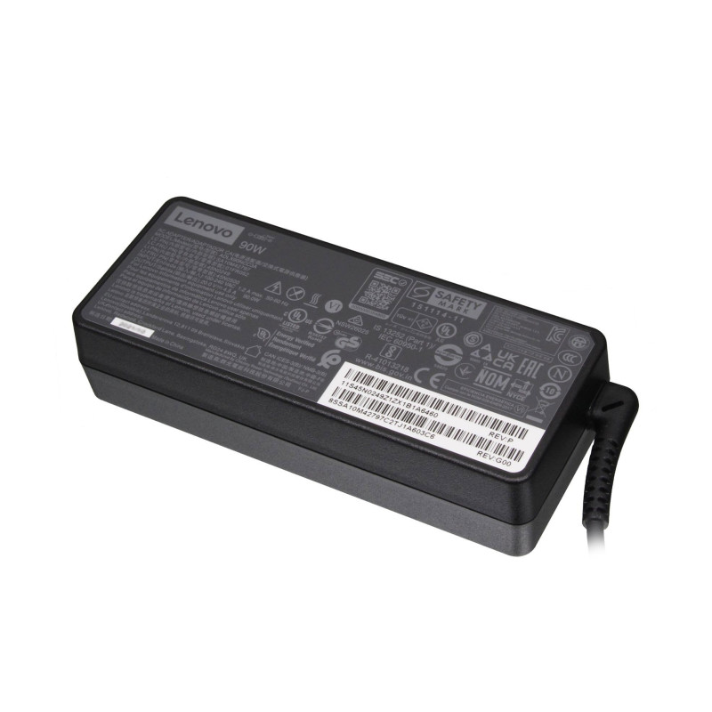 LENOVO Chargeur original 90W 20V (Slim tip) pour ordinateur portable Thinkpad Edge YOGA et Series : ( 11e L P T W X)