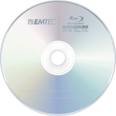 EMTEC BD-R Disque Blu-Ray ré-inscriptible en boîtier Simple