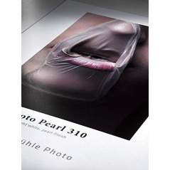 Hahnemühle Photo Pearl 10641963 Papier photo Blanc clair 310 g/m² Format A2 420 x 594 mm