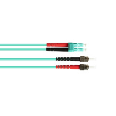 Good Connections LWL Câble patch duplex LC vers SC multimode 50/125" Bleu OM3 - Aqua/Türkis 1 m