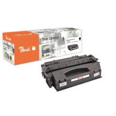 Peach Toner Module Noire, Compatible avec Canon, HP CRG-708H, Q5949X