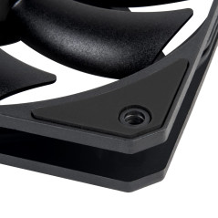 SilverStone Technology Air Slimmer 120, Ventilateur Plat de 120 mm à Performances renforcées avec contrôle PWM sur Toute la Plag