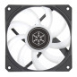 Silverstone Air Slimmer 120 ARGB, Ventilateur Plat de 120 mm à Performances renforcées avec contrôle PWM sur Toute la Plage et E Silverstone Air Slimmer 120 ARGB, Ventilateur Plat de 120 mm à Performances renforcées avec contrôle PWM sur Toute la Plage et E