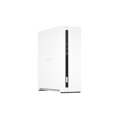 QNAP 1 Bay Arm 4C 1.8GHz ; 1 x SATA 6Gb/s 3.5"/2.5"; 2GB RAM on-Board; 1 x GbE ; 1 x USB3.2 Gen1 and 1 x USB2.0