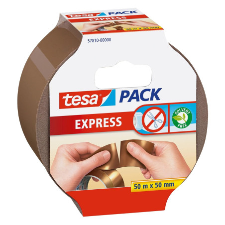 Tesa - 57810-00000-01 - Express - Ruban adhésif - 50 m:50 mm - Transparent