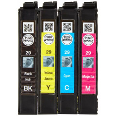 Epson Multipack 29 Fraise, Cartouches d'encre d'origine, 4 couleurs: Noir, Cyan, Magenta, Jaune, XP-235 XP-243 XP-245 XP-247 XP-