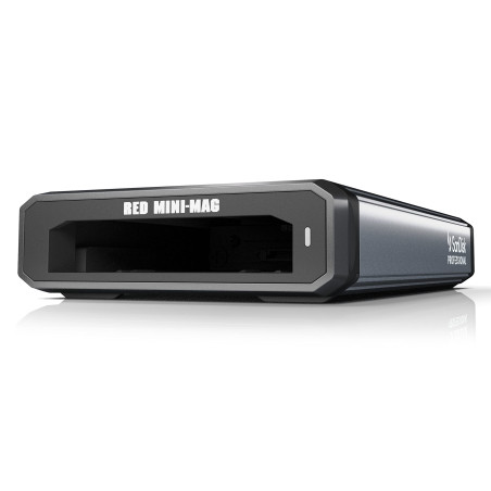 SanDisk Professional Pro-Reader Red Mini-MAG Edition Lecteur de Cartes pour des Transferts Multimédias Ultra-Rapides