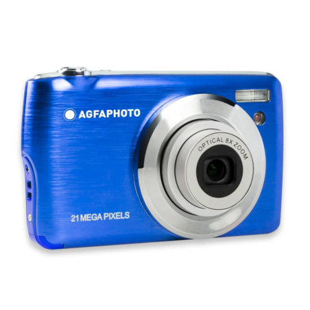 AgfaPhoto Realishot DC8200 - Appareil Photo Numérique Compact Cam, 21MP, Vidéo Full HD, Ecran LCD 2.7'', Zoom Optique 8X, Batter