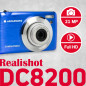 AgfaPhoto Realishot DC8200 - Appareil Photo Numérique Compact Cam, 21MP, Vidéo Full HD, Ecran LCD 2.7'', Zoom Optique 8X, Batter