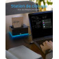 ICY Box Station d'accueil USB 3.0 à Double Baie pour disques durs 2,5" et 3,5" SATA HDD/SSD, RVB, Fonction de clonage Hors Ligne ICY Box Station d'accueil USB 3.0 à Double Baie pour disques durs 2,5" et 3,5" SATA HDD/SSD, RVB, Fonction de clonage Hors Ligne