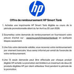 HP Smart Tank 7606, 28C03A, Imprimante Multifonction A4 avec réservoir d’Encre Rechargeable, Impression Couleur, Scanner, Photoc