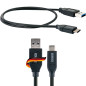 SCHWAIGER LK050C 533 Câble de charge USB-C USB-A vers USB-C pour smartphone, tablette, ordinateur portable, disque dur, batterie SCHWAIGER LK050C 533 Câble de charge USB-C USB-A vers USB-C pour smartphone, tablette, ordinateur portable, disque dur, batterie