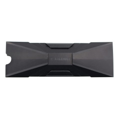 Xilence M2SSD.B.ARGB Dissipateur Thermique pour SSD M.2 2280 PCIe NVMe/SATA, ARGB 5V 3 Broches, Montage Facile, Passif, avec écl