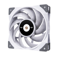 Thermaltake TOUGHFAN 12 White High Static Pressure Radiator Fan (Single Fan Pack) | Low Noise PC Fan | Case Fan | White