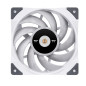 Thermaltake TOUGHFAN 12 White High Static Pressure Radiator Fan (Single Fan Pack) | Low Noise PC Fan | Case Fan | White