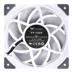 Thermaltake TOUGHFAN 12 White High Static Pressure Radiator Fan (Single Fan Pack) | Low Noise PC Fan | Case Fan | White