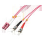 Lindy Fibre Optique Duplex LC/ST OM4, 2m Lindy Fibre Optique Duplex LC/ST OM4, 2m